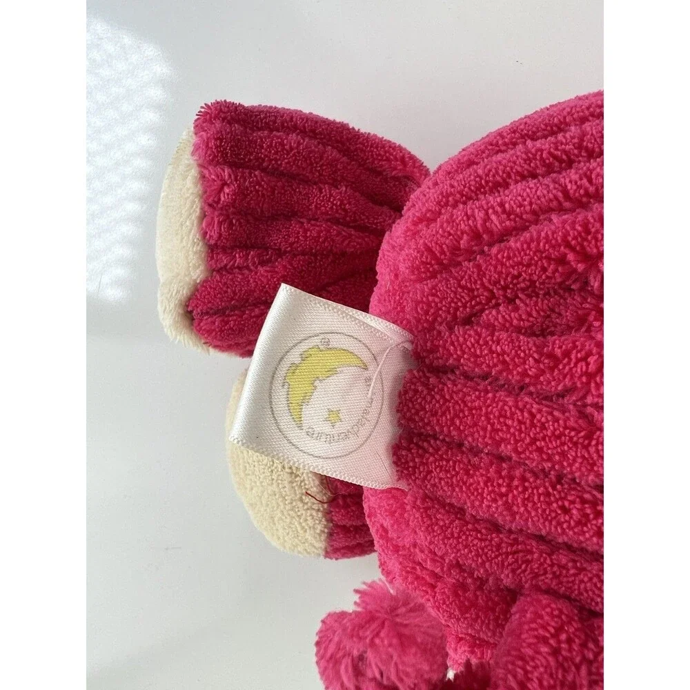 Animal Adventure Pink Corduroy  Ribbed Pig Plush Soft Toy Stuffed Animal 10